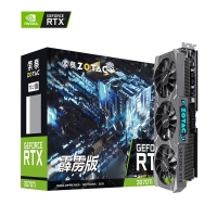 索泰（ZOTAC）RTX3070TI-8G6X 霹雳 HA 电竞游戏 3D设计建模新品电脑独立显卡