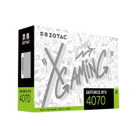 索泰（ZOTAC）RTX4070-12GD6X X-GAMING OC 欧泊白 电竞游戏新品电脑独立显卡