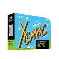 索泰（ZOTAC）RTX4070TI-12GD6X X-GAMING OC 电竞游戏 3D设计建模新品电脑独立显卡