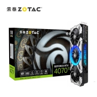 索泰（ZOTAC）RTX4070TI-12GD6X天启 OC 高端游戏 3D制作电脑独立显卡