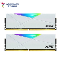 威刚XPG 龙耀DW50 16G-4133(8GX2)RGB灯条 DDR4 釉白