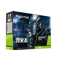 索泰（ZOTAC）GTX1660-6GD5 毁灭者 OC 电竞游戏显卡