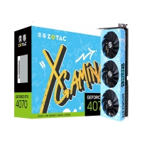 索泰（ZOTAC）RTX4070-12GD6X X-GAMING OC 高端3D渲染设计 电竞游戏独立显卡