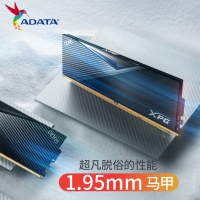 威刚（ADATA）XPG DDR5游戏电竞电脑超频内存 DDR5 16G 6000 黑色内存条 高效提速 畅玩游戏