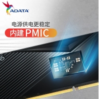 威刚（ADATA）XPG DDR5游戏电竞电脑超频内存 DDR5 16G 6000 黑色内存条 高效提速 畅玩游戏