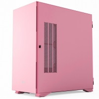 aigo爱国者YOGO K1粉色 超高兼容性 9风扇位 电脑机箱（支持E-ATX/ATX主板/双360水冷/钢化玻璃