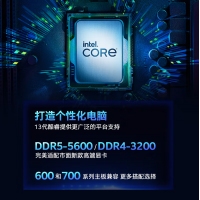 英特尔 (Intel) i5-13600K 13代 酷睿 处理器 14核20线程 睿频至高可达5.1Ghz 24M三级缓存