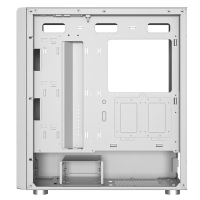 爱国者 破晓X3 白色 玻璃全侧透电脑机箱 急速散热