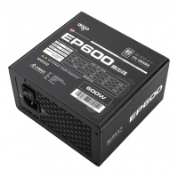 爱国者（aigo） EP600 额定600W 机箱电脑电源(80Plus白牌/主动式PFC/支持背线/大单路12V）