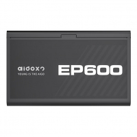 爱国者（aigo） EP600 额定600W 机箱电脑电源(80Plus白牌/主动式PFC/支持背线/大单路12V）