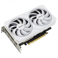 华硕（ASUS）DUAL-RTX3060-O12G-WHITE白色 电竞游戏电脑独立显卡