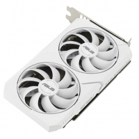 华硕（ASUS）DUAL-RTX3060-O12G-WHITE白色 电竞游戏电脑独立显卡