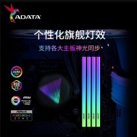 威刚(ADATA) XPG 龙耀D35G 16G 3200 RGB酷黑灯条 DDR4 台式机内存条