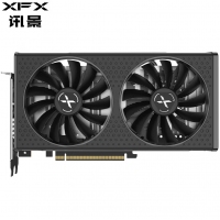 讯景（XFX） RX 6500 XT 海外版 电脑游戏超频独立显卡