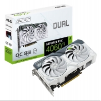 华硕 DUAL-RTX4060TI-O8G-WHITE 电竞游戏专业独立显卡 昆明华硕显卡