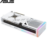 华硕（ASUS）ROG-STRIX-RTX4090-O24G-WHITE电竞游戏专业独立显卡 白色版 （24GB显存/白色限量显卡）