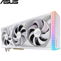 华硕（ASUS）ROG-STRIX-RTX4090-O24G-WHITE电竞游戏专业独立显卡 白色版 （24GB显存/白色限量显卡）