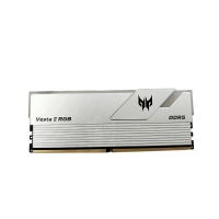 宏碁掠夺者（PREDATOR）32G(16G×2)套装 DDR5 6800频率 台式机内存条 Vesta II 炫光星舰RGB灯条(C32) 星光银