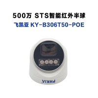 飞凯亚摄像头 KY-B306T50-POE 2.8MM 500万 STS智能红外半球