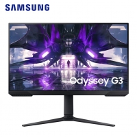 三星（SAMSUNG） S32AG320NC 32英寸显示器165Hz 1ms响应 窄边框 升降旋转游戏电竞显示屏 昆明显示器批发