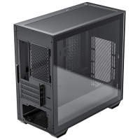 爱国者 W10 黑色 中塔式电脑机箱 支持MATX主板/顶置360水冷位/钢化玻璃侧板【MATX/顶置360水冷】