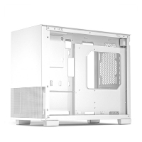爱国者（aigo）YOGO Q1 白色 玻璃侧透台式机电脑机箱（支持M-ATX主板/240水冷）