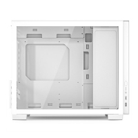 爱国者（aigo）YOGO Q1 白色 玻璃侧透台式机电脑机箱（支持M-ATX主板/240水冷）