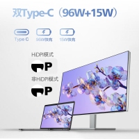 飞利浦（PHILIPS）27E2F7901 27英寸4K全面屏显示器 NanoIPS 原生Type-C 设计显示屏