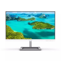 飞利浦（PHILIPS）241E1W 23.8寸 白色办公显示器 全高清 75Hz 低蓝光不闪屏 窄边框 支持壁挂 电脑显示屏 传上去批发