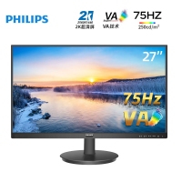 飞利浦（PHILIPS）275V8L 27英寸 2K 75Hz 99%sRGB广色域 爱眼低蓝光 办公娱乐 电脑显示器
