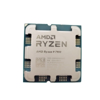 AMD锐龙9 7900 处理器 散片 (r9)5nm 12核24线程 加速频率至高5.4Ghz 65W AM5