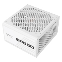 爱国者（aigo） EP650 额定650W 白色 机箱电脑电源(80Plus白牌/主动式PFC/支持背线/大单路12V）