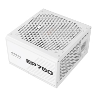 爱国者（aigo） 额定750W EP750 白色 机箱电脑电源（80Plus白牌/主动式PFC/支持背线/大单路12V）