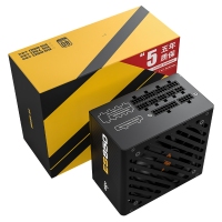 爱国者（aigo）ES850 电竞全模组电脑电源 额定850W (全电压/80Plus金牌认证/双8PIN供电/LLC谐振）