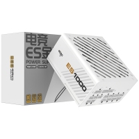 爱国者（aigo）ES1000W白色 ATX3.0金牌全模组电源（原生PCIE5.0支持4090/全电压/台式游戏电脑主机箱电源）