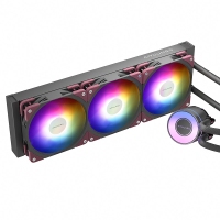 爱国者（aigo）冰魄CP Performance 360黑色 1600W色5V幻彩ARGB版 一体式CPU水冷散热器