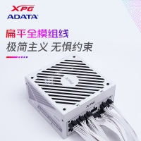 威刚（ADATA）XPG魔核II SE850W 白色电源 金牌全模组台式电脑电源atx3.0电源支持4090