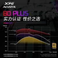 威刚（ADATA）XPG魔核II SE750W黑色电源 金牌全模组台式电脑电源atx3.0电源支持4090