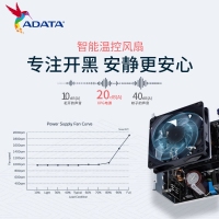 威刚（ADATA）XPG魔核II 850W 白【ATX3.0】电源金牌全模组全日系电容台式电脑主机游戏电竞白金效能智能温控