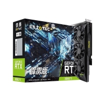 索泰（ZOTAC） RTX3060TI 8G 霹雳版 GE HA 电竞游戏吃鸡显卡台式机独立显卡