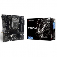 映泰(BIOSTAR)B760MX2-E 主板含WiFi5网卡支持DDR5内存/CPU13400F/13600K