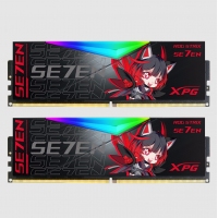 威刚(ADATA)XPG龙耀D500G RO姬联名 32GB(16GBX2)套装 DDR5 8000 台式机内存条