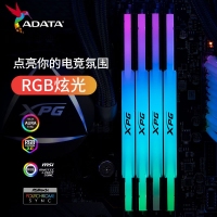 威刚(ADATA)XPG龙耀D500G 32GB(16GBX2)白色彩包套装 DDR5 6000 C30海力士A die内存条