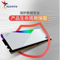 威刚(ADATA)XPG龙耀D500G 32GB(16GBX2)白色彩包套装 DDR5 6400 C32海力士A die内存条