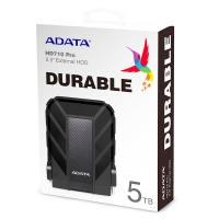 威刚（ADATA）HD710 PRO 2TB 黑色 三防移动硬盘 防水防尘防震 户外摄影数据管理 IP68级存储盘