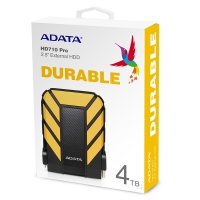 威刚（ADATA）HD710 PRO 2TB 黑色 三防移动硬盘 防水防尘防震 户外摄影数据管理 IP68级存储盘