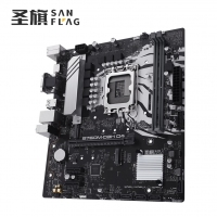 圣旗B760M-D3H D4主板 支持酷睿12代/13代/14代CPU