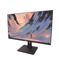 酷乐COOLLE SG270+ 27寸 黑色 平面无边框显示器 2K/165HZ 升降旋转 电竞液晶屏