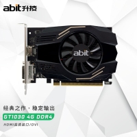 升技（abit） GeForce GT1030 4G 64bit/DDR4显卡