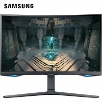 三星 27寸 曲面 S27BG650EC 2K高清240Hz 1000R量子点 内置音箱 电竞游戏办公 显示器